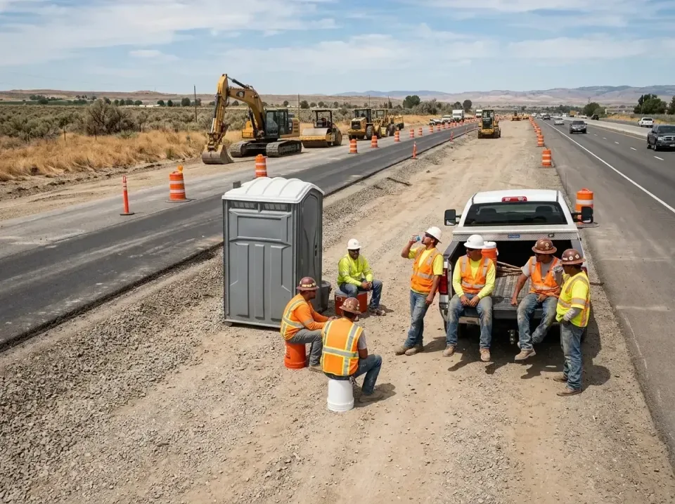highway-road-construction-crew-007 — frequently asked questions, Porta Potty and Restroom Rentals in Daleville, VA